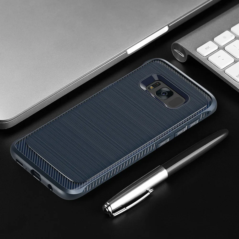 Тонкий гибридный мягкий бронированный чехол из ТПУ с рисунком кисти