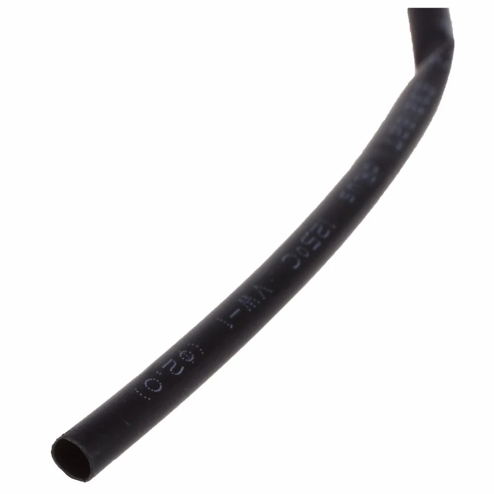 Lixf 2017 Горячая 2 мм Черный Термоусадочная трубка Термоусадочные трубки 1 м|heat shrinkable