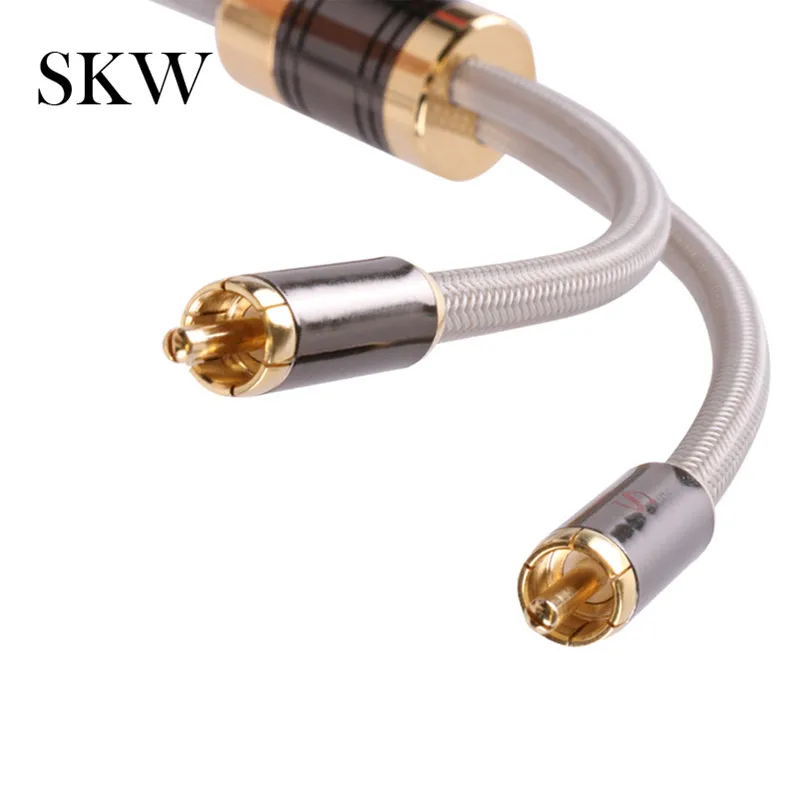 Цифровой коаксиальный кабель со штекером 1/1 5/2/3/5 м|2 rca|rca torca speaker cable |