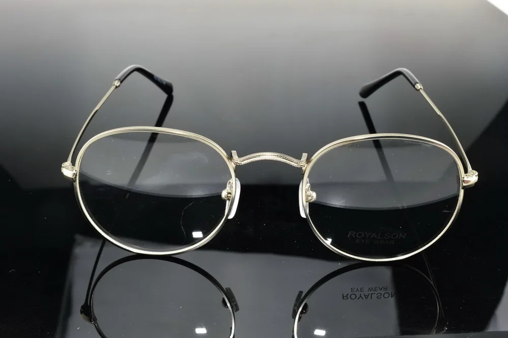 Очки для чтения в дворцовом стиле барокко серебристая круглая дизайнерская