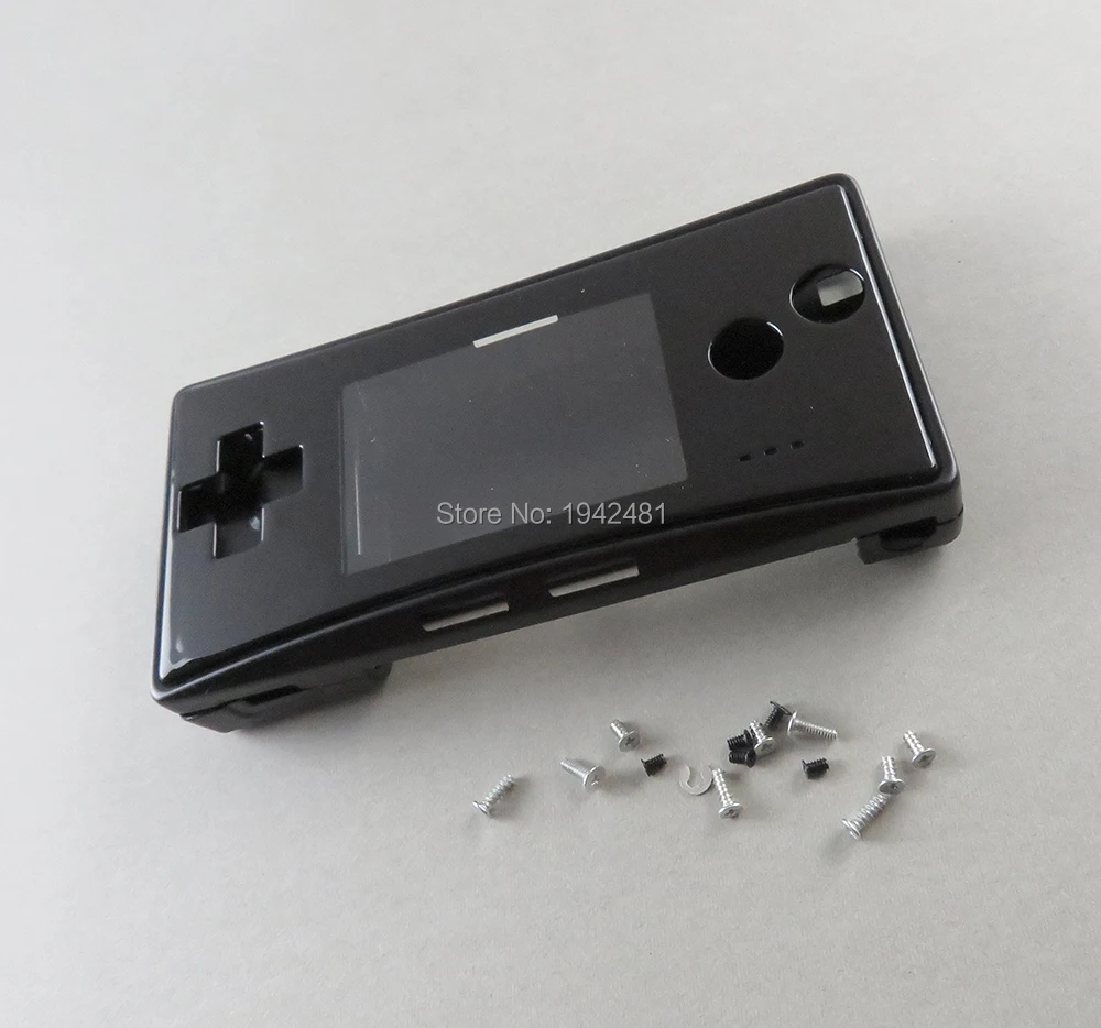 1 шт. сменный корпус чехол для GameBoy Micro GBM Лицевая панель 5 цветов оболочка винт