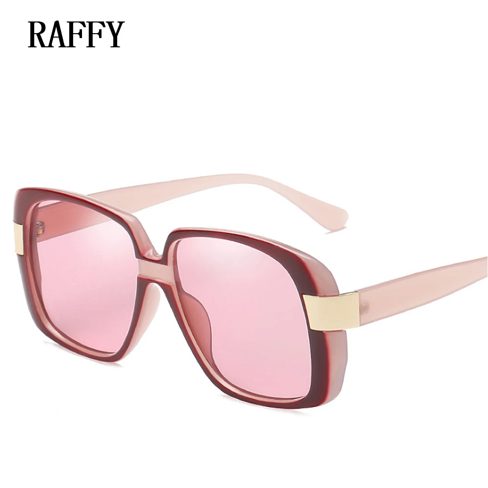 2018 Raffy моды большие квадратные очки Для женщин Винтаж Брендовая Дизайнерская