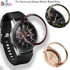 Новый чехол для смарт-часов Samsung Galaxy watch, 46 мм42 ммgear s3 frontier, кольцевой клей, защита от царапин, нержавеющая сталь