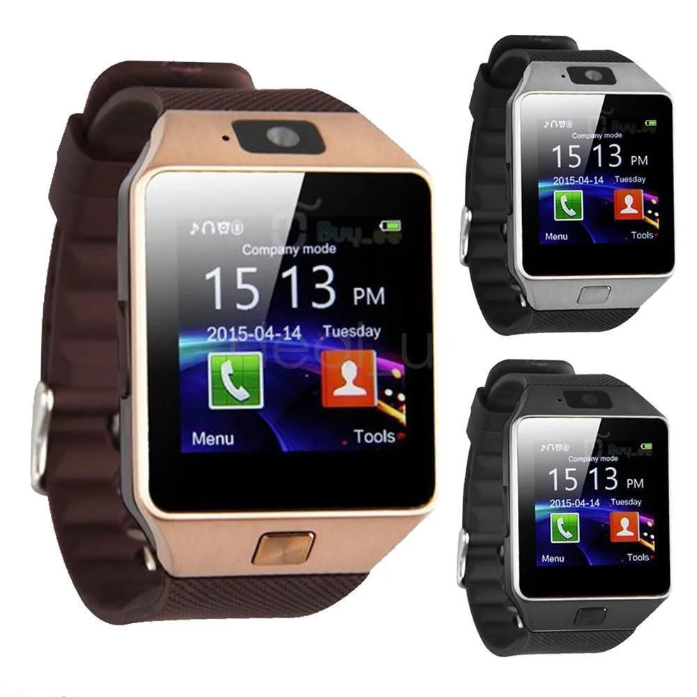 DZ09 SmartWatch для Apple Android телефон с камерой анти-потерянный поддержка SIM/карты памяти