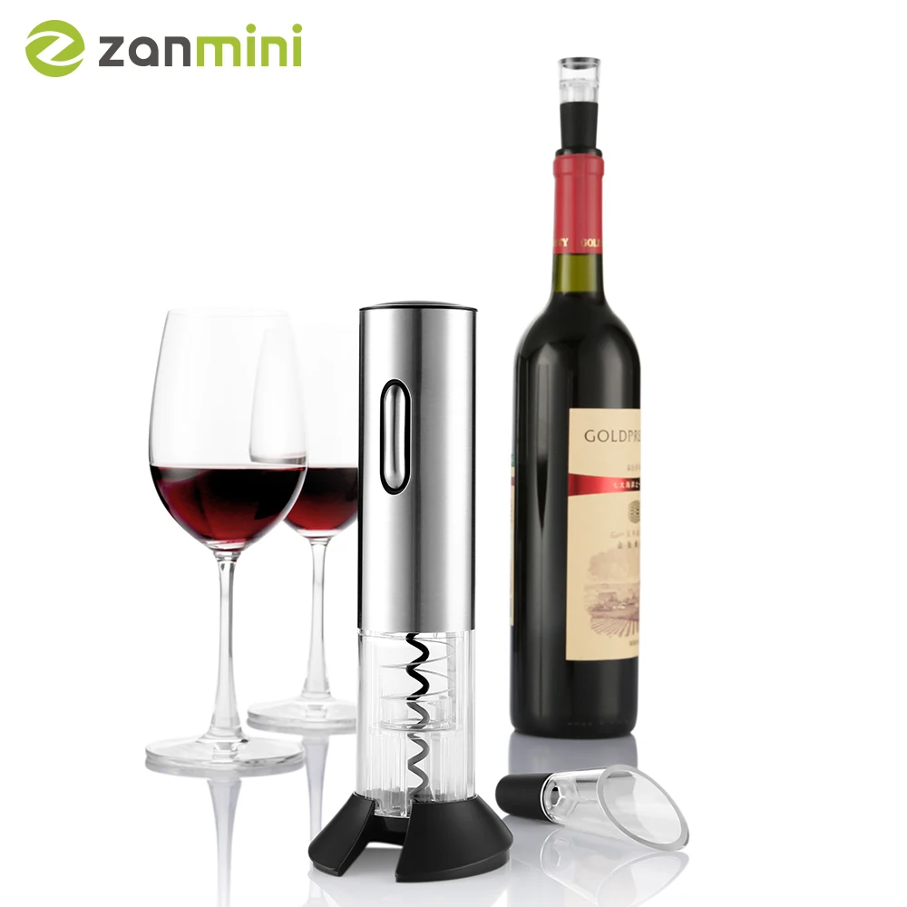 Zanmini 4 шт. Электрический штопор беспроводной съемный фольга резак вакуумная
