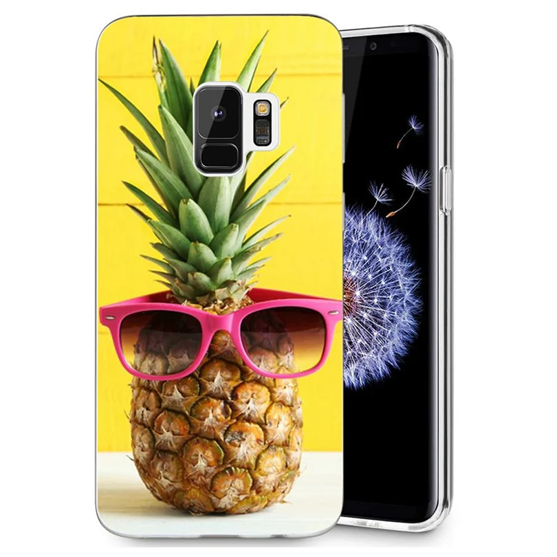 TPU чехол для Samsung Galaxy S7 edge S9 Plus A3 A5 2016 2017 prime J1 J2 J3 J5 J7 цветной мягкий задней панели