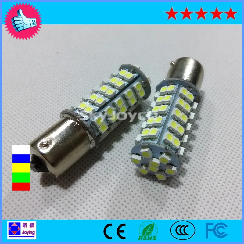 2016 2X 68SMD 1156 BA15S 7506 P21W Светодиодная лампа задсветильник хода 12 В постоянного тока
