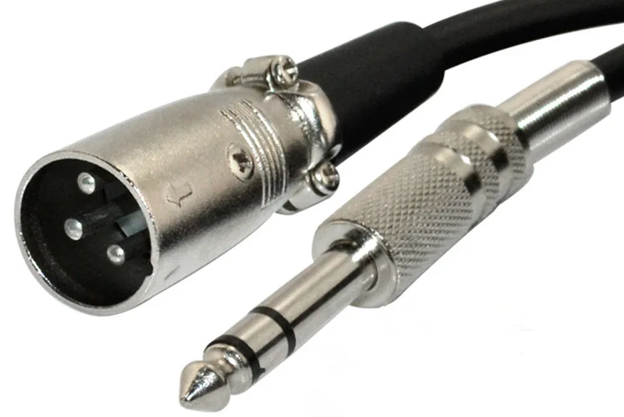 10 футов XLR Male 1/4 дюйма TRS M 6.3SP штекерным карты шин микрофонный кабель | Обустройство