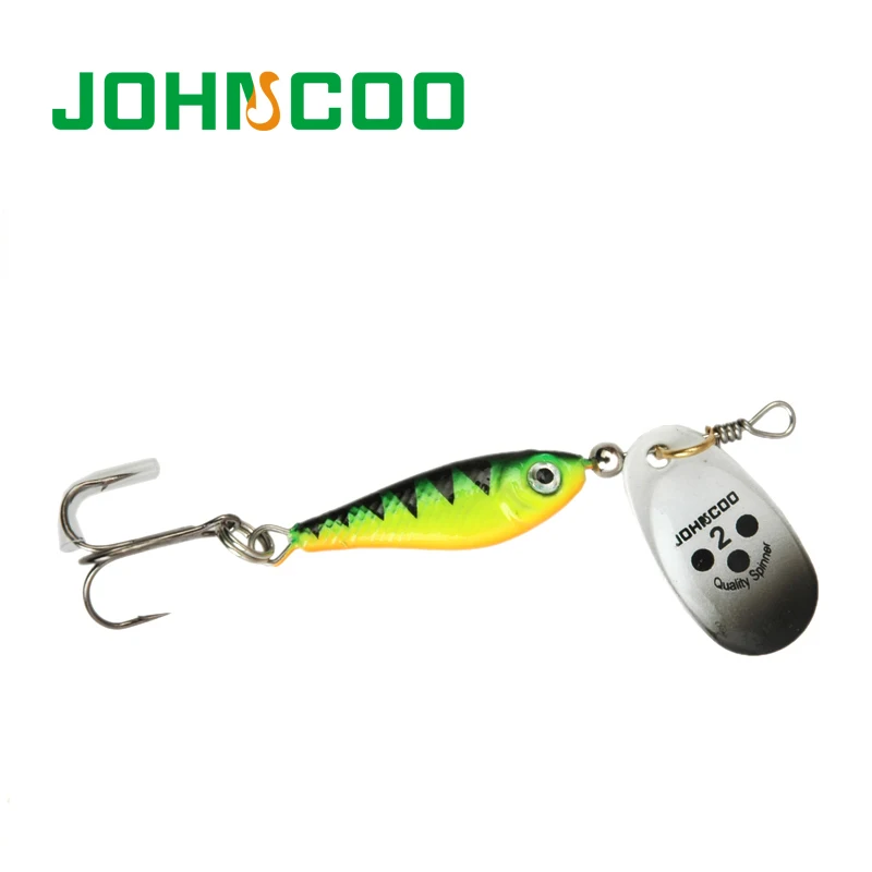 JOHNCOO 1 шт. Новинка Спиннер наживка металлическая ложка приманка 11 г 15 20