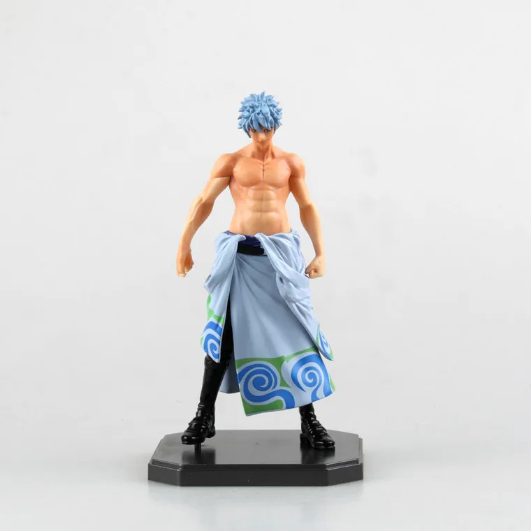 HKXZM фильм фигурка 17 см Серебряный Soul Gin Tama Gintama Sakata Gintoki Brinquedos ПВХ игрушки Brinquedo