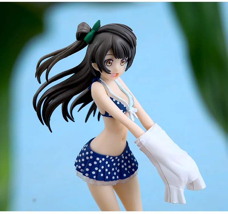 21cm Japanese sexy anime figure Love Live! Figure Minami Kotori Swimsuit Ver. Limited Sexy Action for collection | Игрушки и хобби