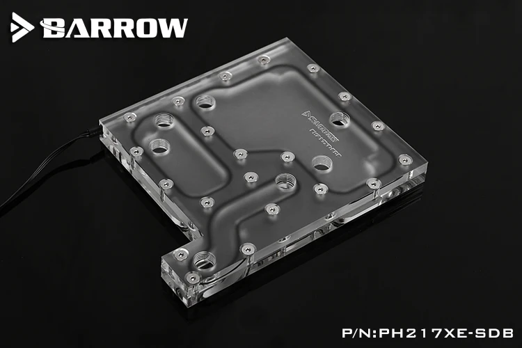 Barrow PH217XE SDB доски для водных путей Phanteks 217XE чехол Intel CPU Water Block & Single GPU Building|Кулеры и