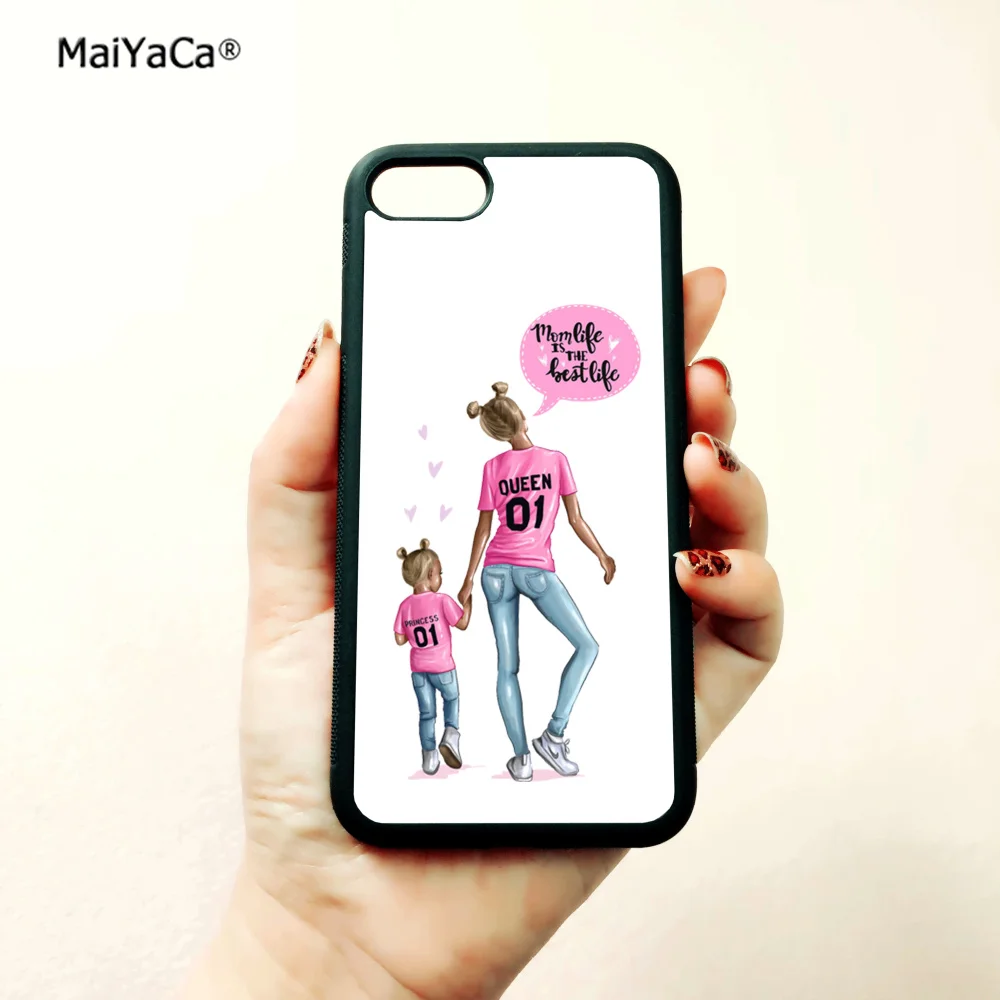 MaiYaCa mama mum and babys художественный мягкий чехол для телефона s для apple iPhone 11 pro max 5S SE 6 6s plus 7 7plus 8plus XR XS MAX чехол - Цвет: B5917