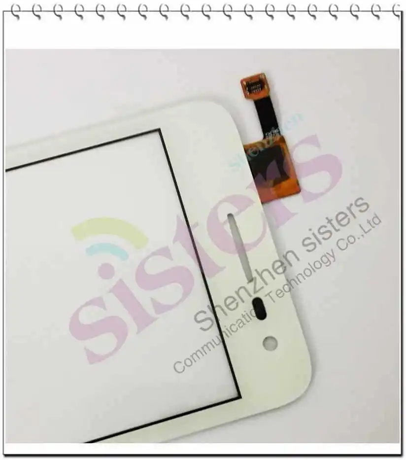 5 шт. оптовая продажа белый сенсорный экран дигитайзер панель для Alcatel Pop S3 5050 5050X