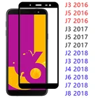 Чехол для Samsung Galaxy J8 J7 J6 J4 J3 J2 Pro 2018 J5 2017 2016, закаленное стекло с полным покрытием, защита экрана J 2 3 4 5 6 7 8 9h