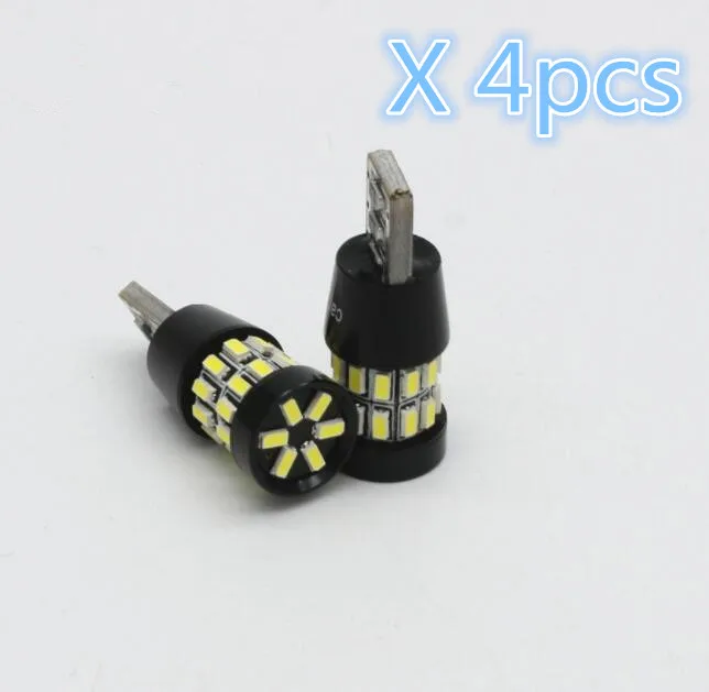 

4x5W Canbus W5W LED T10 Light 3014 SMD 12V Светодиодная лампа для освещения салона автомобиля LED Внутреннее освещение