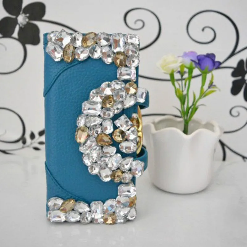 Женские кошельки из натуральной кожи для женщин модна Diamonds (бриллианты) Длинный