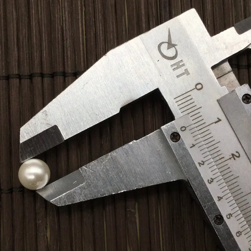 8 мм круглые бусины без отверстия 180 шт/много Оптом Модные DIY рисовые белые