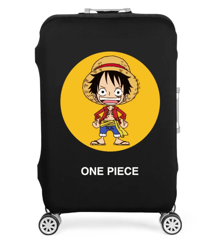 19-32 дюймов Аниме one piece Эластичный утолщенный защитный чехол на чемодан защитный Пылезащитный Чехол мультяшный чехол для путешествий