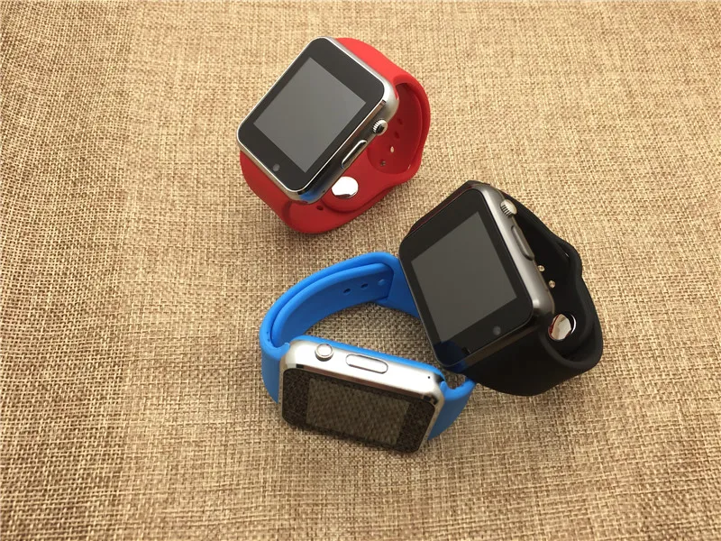 Bluetooth A1 W8 Смарт-часы для Apple Android наручные часы с поддержкой SIM/TF карты вызова умные часы для детей подарок с камерой