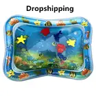 Детский водяной игровой коврик, надувной утолщенный ПВХ игровой коврик для младенцев, детский игровой центр для занятий спортом