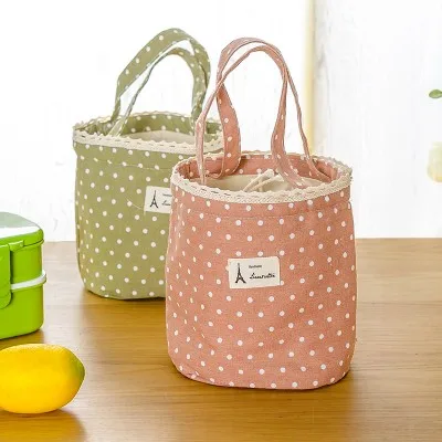 

BF040 Multi-functional Cotton and linen wave point receive package storage bag 30*16CM free shipping