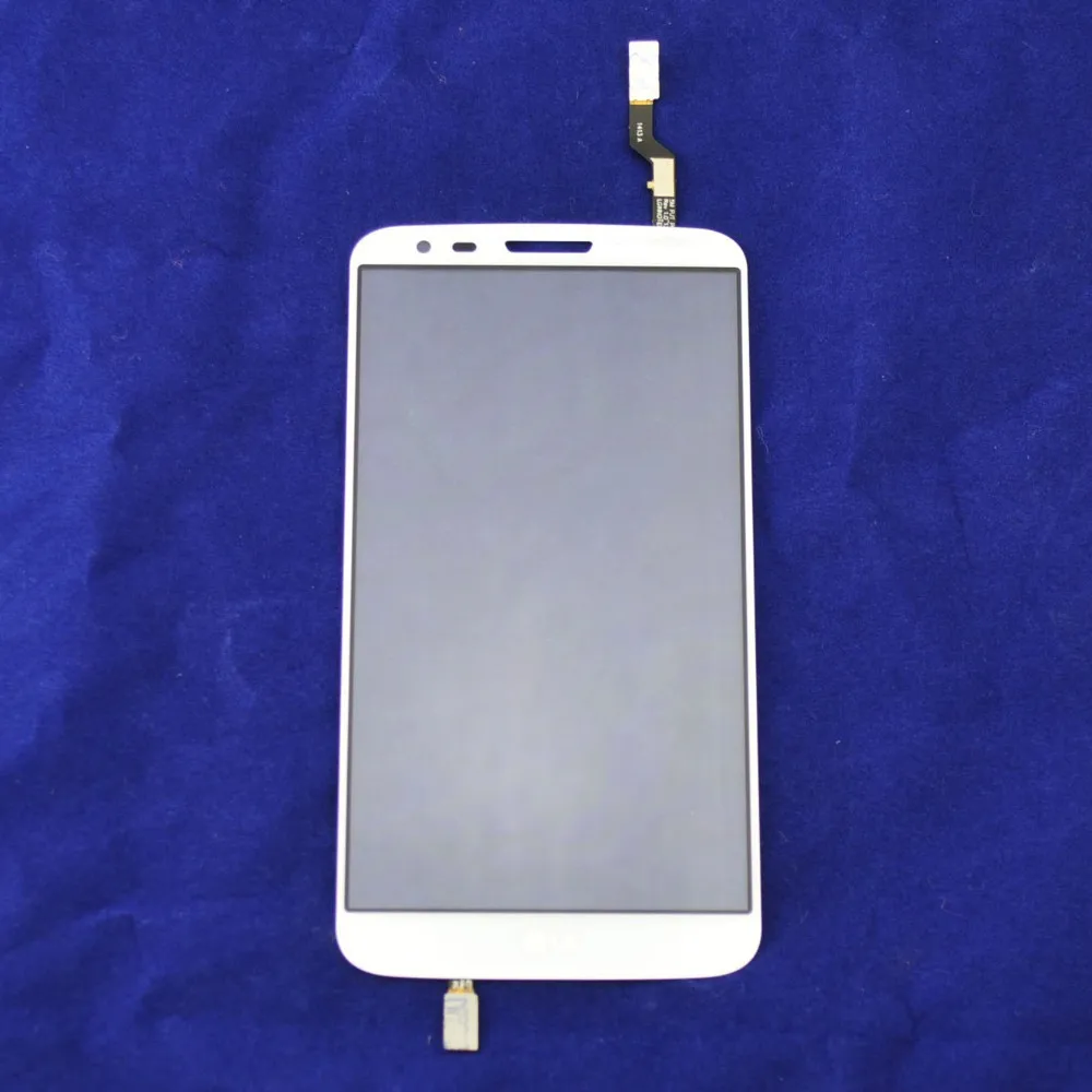 Белый и черный сенсорный экран для LG Optimus G2 VS980 LS980 с дигитайзером Бесплатная