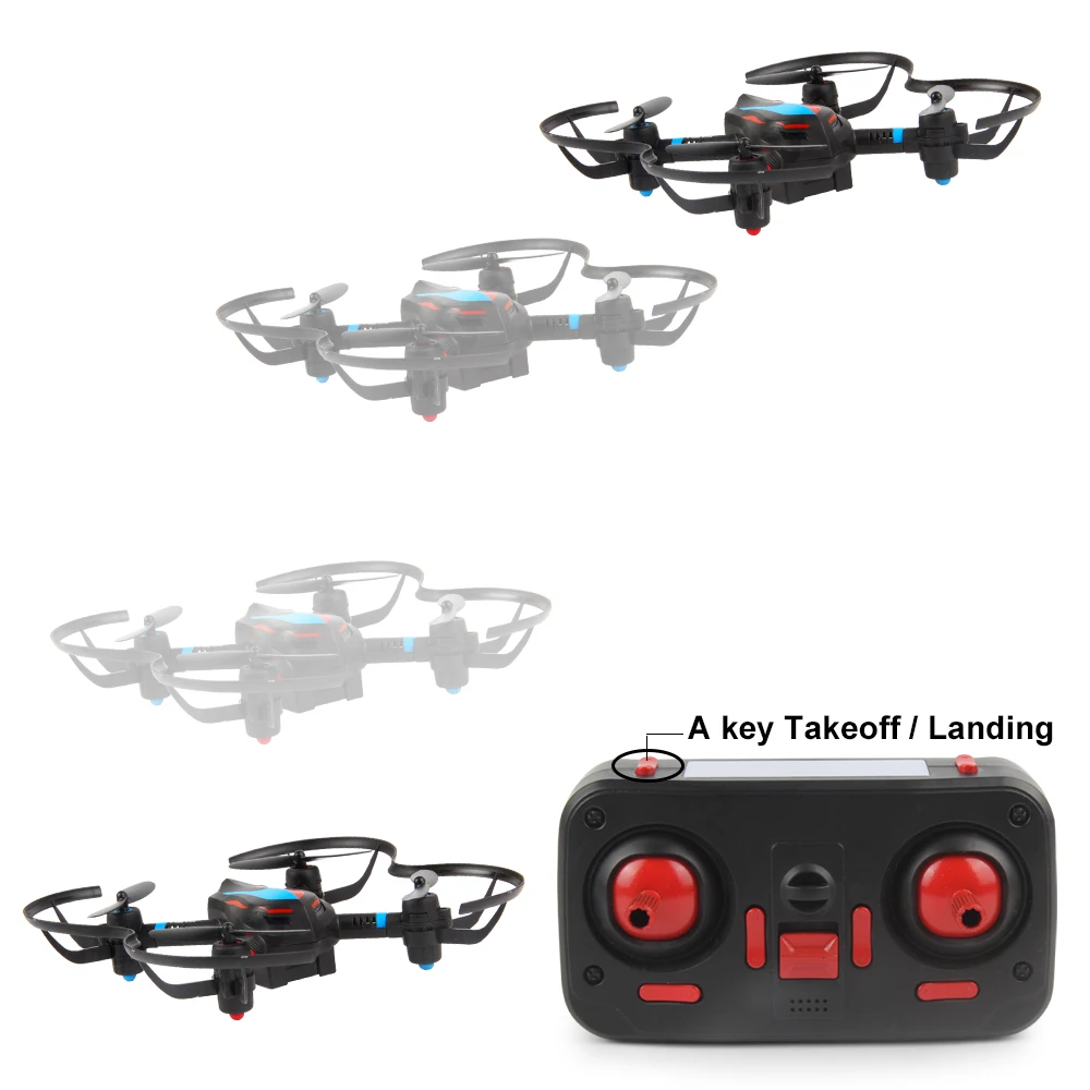 LiDiRC L18 RC Дрон DIY Land & Sky 2 в 1 высокая точность режима баланс автомобиля с 3D Flips Quadcopter