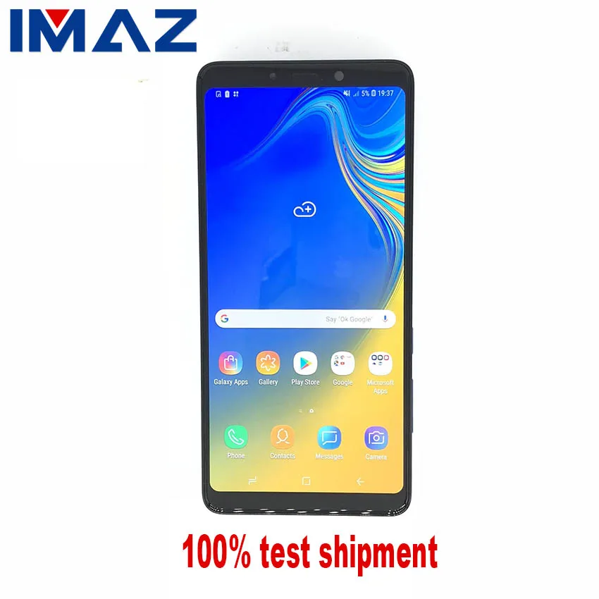 Оригинальный ЖК-дисплей IMAZ SUPER AMOLED для Samsung Galaxy A920 A9 2018 A9s Star Pro с сенсорным экраном