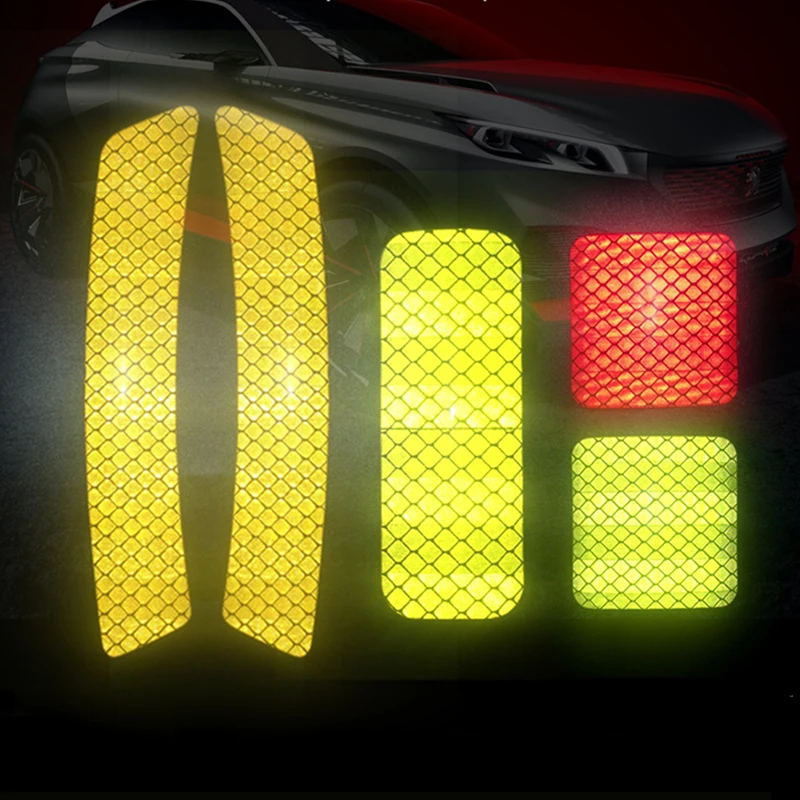 4 шт. светоотражающая лента для Ford Focus 2 3 и т. Д.|Светоотражающие ленты| |