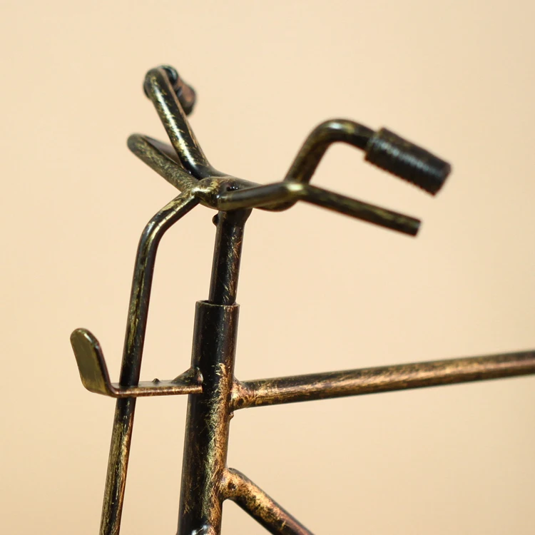 Металлические настольные часы для моделей велосипедов винтажные железные с