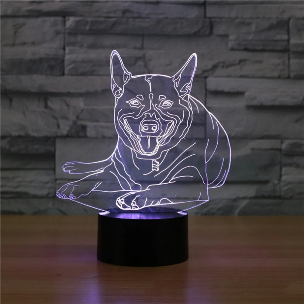 Beauty Shaped 3D Led Lamp Art Wall Decor For Christmas Party Birthday Kid's Room Wedding | Лампы и освещение
