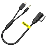 chelink in car ami music interface charger aux cable for iphone 6s plus 6 5s 5c 5 fit mercedes benz c63 e200l cls e s ml class