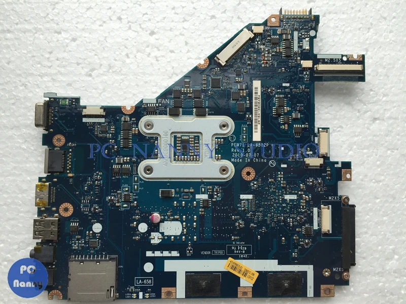 PCNANNY MBR4L02001 PEW71 LA-6582P для NV55C NV55C93u для acer Aspire 5742 материнская плата MB. R4L02.001