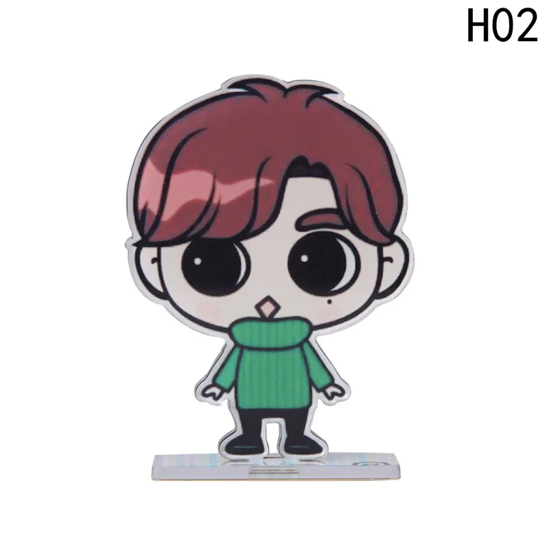 1 компл. Милый мультфильм творческий Got7 настольные украшения DIY подарок набор детских канцелярских принадлежностей