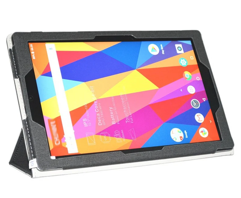 Из искусственной кожи чехол для chuwi HIpad 10,1 дюймов планшет, защитный чехол-подставка для chuwi hipad Закаленное стекло пленка+ 2 подарка