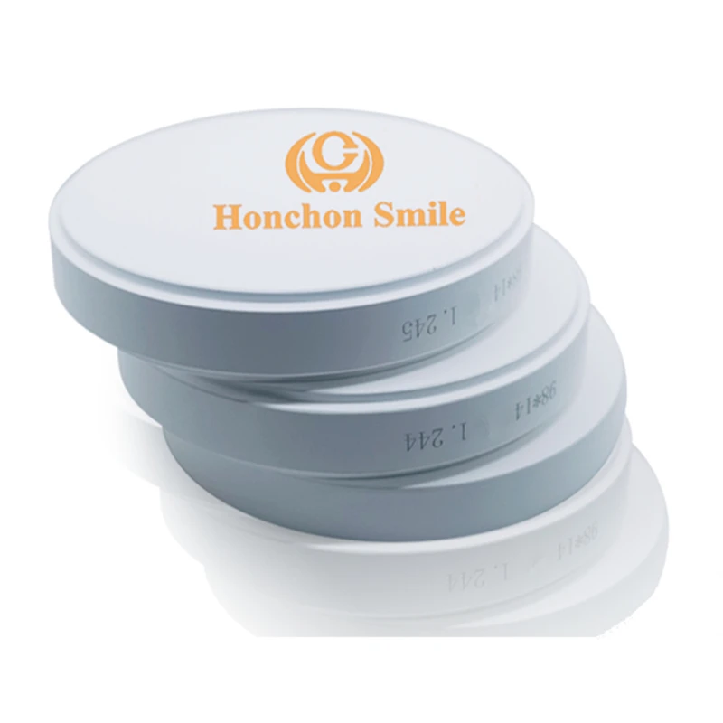 

1 Piece Free Shipping 98*25mm HTC High Strength 1350Mpa Preshaded Zirconia