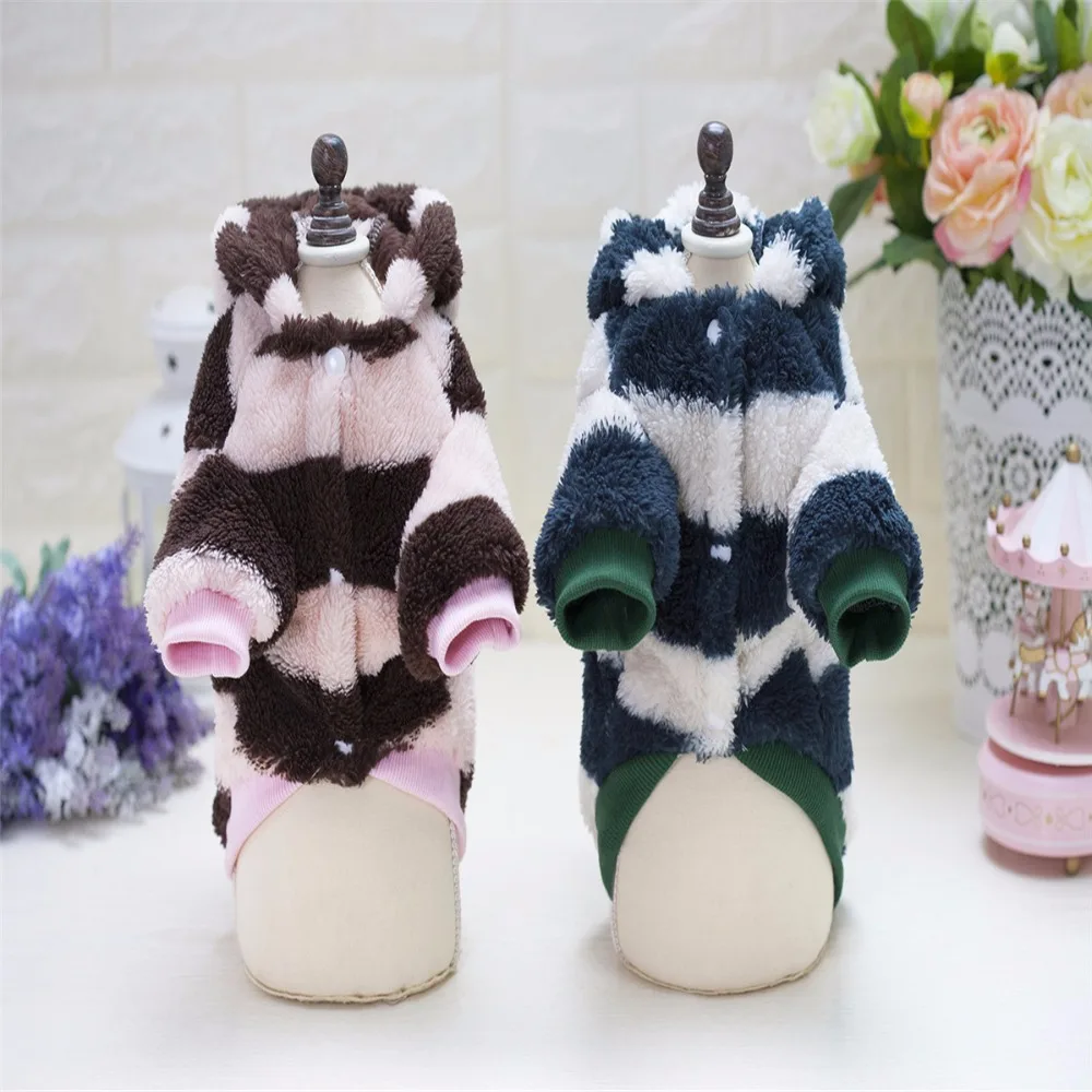 Новое поступление Теплая Флисовая одежда FA86 для собак с большими ушами кроликами