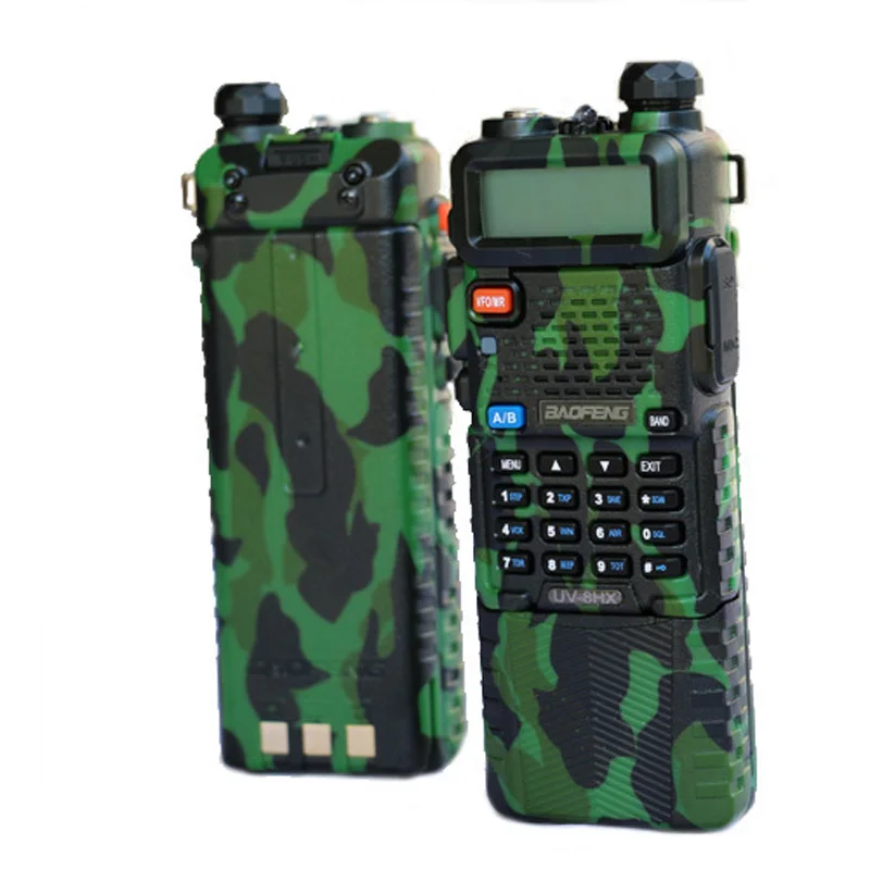 Портативная рация Baofeng UV 5R портативная с поддержкой наушников Amador Vhf Uhf два