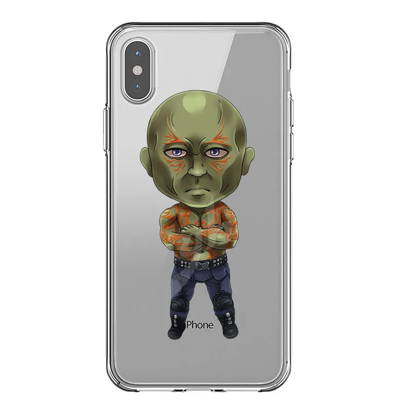 TPU Marvel Мстители Marvel DC Comics Железный человек паук Джокер Бэтмен мягкий ТПУ чехол для телефона для iPhone X SE 5S 6 6S 7 8 XR XSMAX - Цвет: TPU