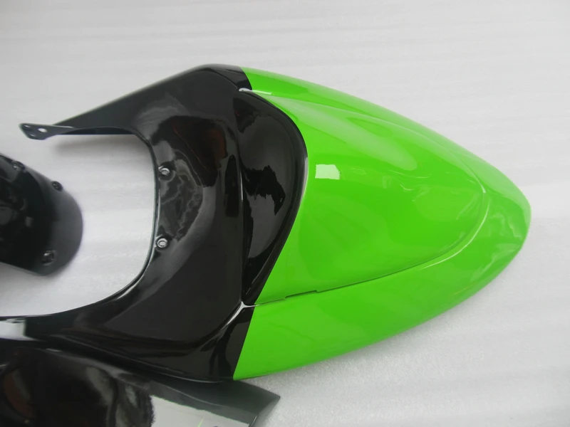Наборы обтекателей 100% подходит для Kawasaki NINJA ZX 6R 2005 2006 zx6r 05 06 зеленый черный