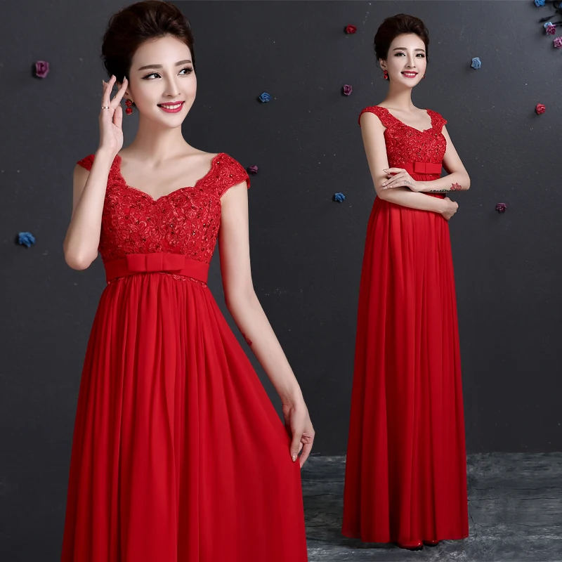 Бесплатная доставка 2017 новый красный платье с длинным беременные женщины тост