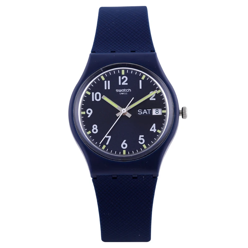 Swatch часы мужские замки и женские Досуг Мода GN718|Кварцевые часы| |