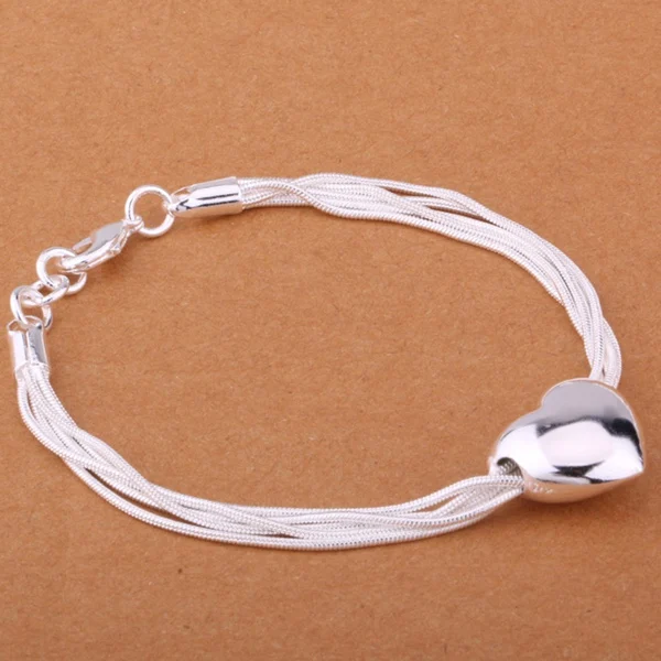 Серебряный браслет с серебряным покрытием коллекция 2016 года модные ювелирные