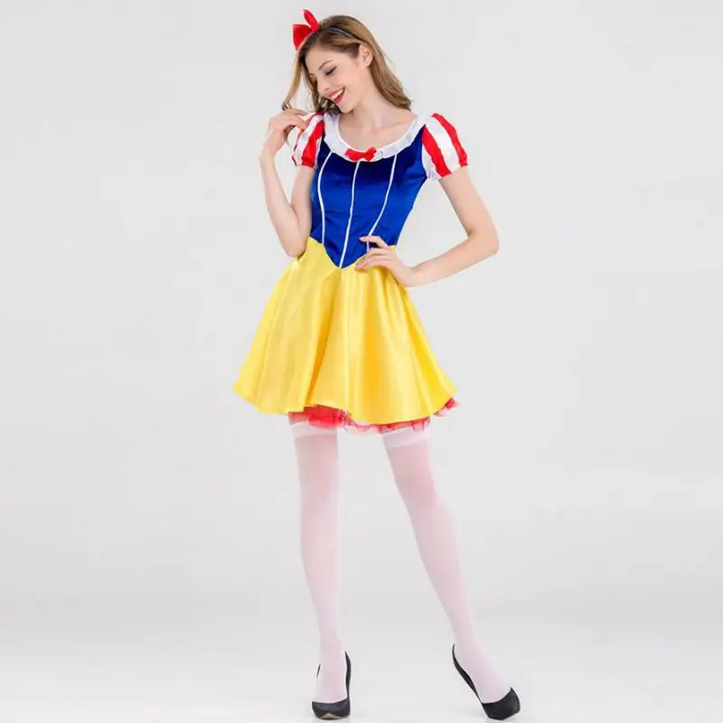 Костюм Белоснежки на заказ костюмы Хэллоуин для взрослых костюм принцессы