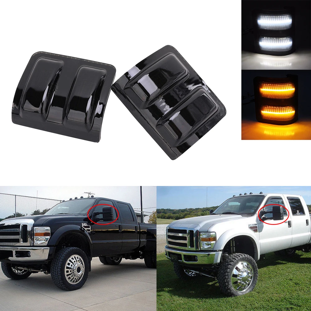 2 шт. светодиодные фсветильник заднего вида для Ford F150 F250 F350 F450 F550 | Автомобили и