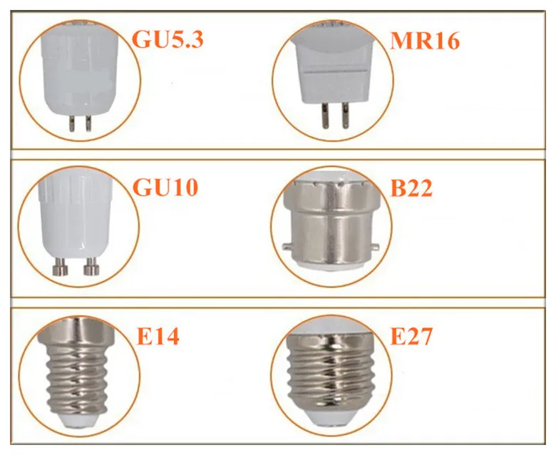 1 шт с регулируемой яркостью Светодиодная лампа 3W 5 GU10 E27 B22 E14 GU5.3 MR16 светодиодный «COB» прожектор светодиодный вниз светильник лампы падение светильник Светильник Инж