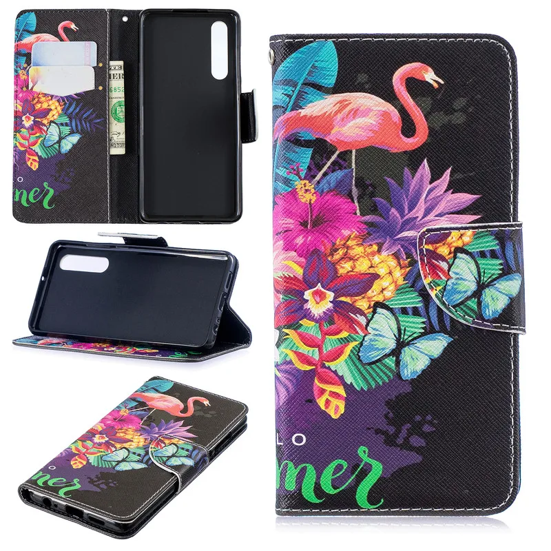 for Huawei P30 Wallet Flip Cases Lite P30Lite Leather Cover Luxury Protective Shell Pro Book Case | Мобильные телефоны и