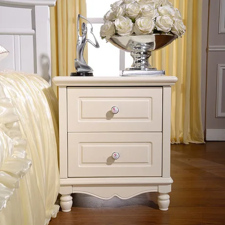 Тумбочки для спальни мебель дома белые цвета европейский и американский стиль
