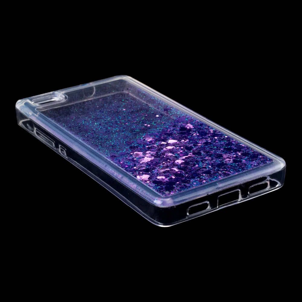 Huawei P8 Lite/P8 Fashion Dynamic Flowing liquid Glitter Colorful Paillette Sand Quicksand soft TPU Case Cover For P8Lite |